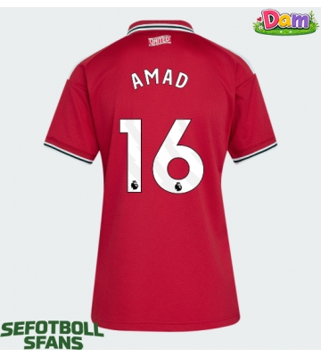 Manchester United Amad Diallo #16 Hemmatröja Kvinnor 2026-27 Kortärmad